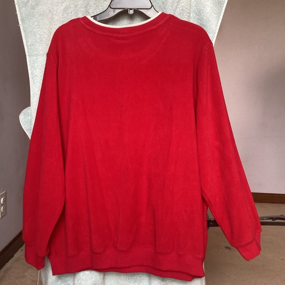 Alfred Dunner pullover red top with bling accents size 2X - Picture 15 of 17